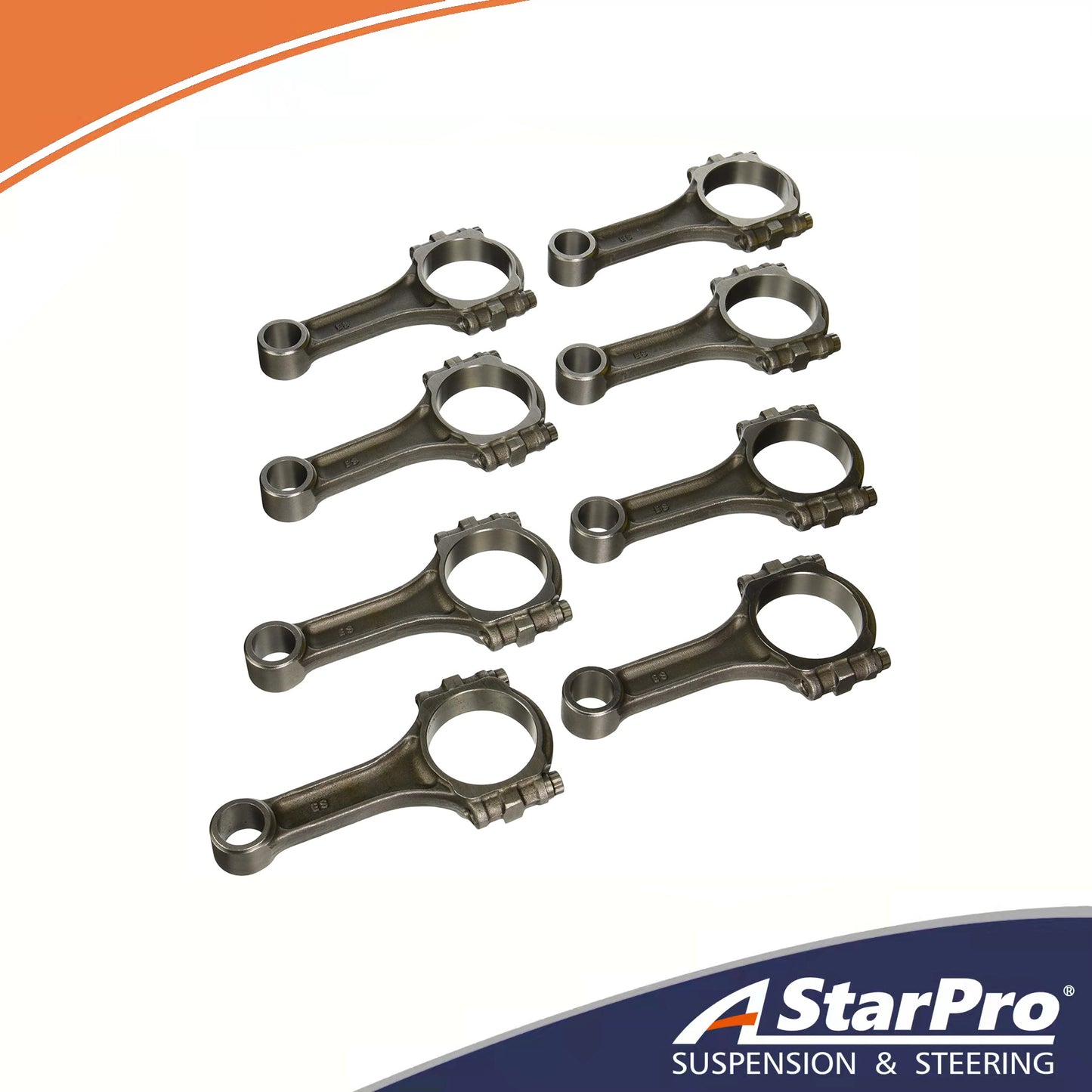 ASTARPRO Connecting Rod Set for Small Block Ford