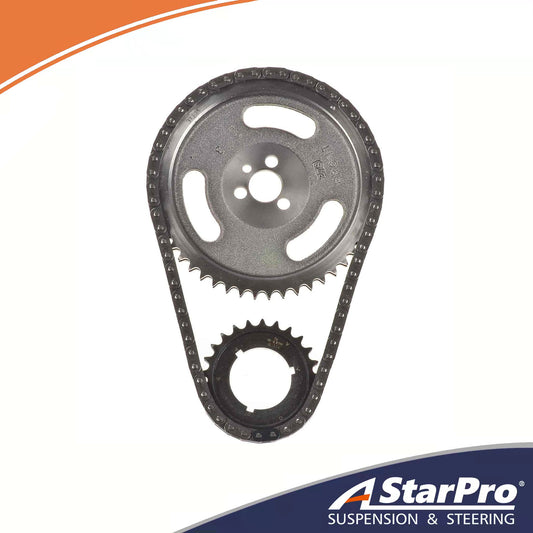 ASTARPRO Double Roller Timing Chain Set | Fits 1968-1990 Big Block Chevy Engines Except With Factory Hydraulic Roller Cam | Made In USA