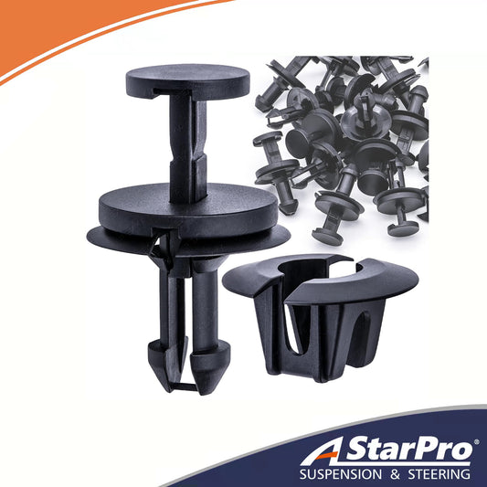 ASTARPRO 15 Sets Silverado Bumper Clips Front Air Dam Deflector Retainer Clips Nut Grommet 15733971 15733970 Fits Chevy Trucks Suburban Tahoe Trailblazer GMC Canyon Savana Sierra Yukon Avalanche