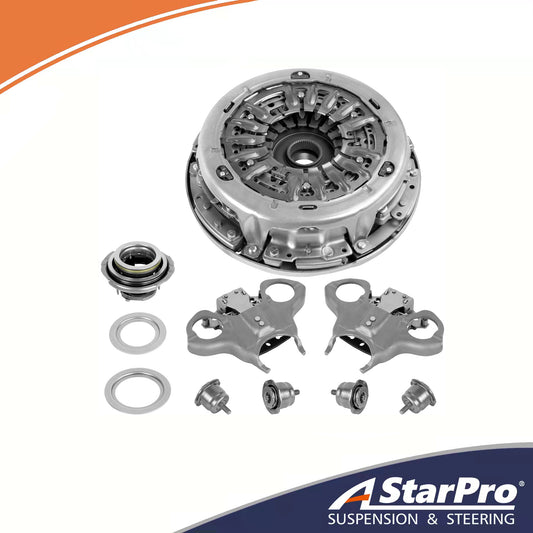 ASTARPRO Auto Transmission Clutch Kit Compatible with Ford Focus Fiesta B-MAX & EcoSport 2011-up with Release Forks Bearing Kit Replace 602000800