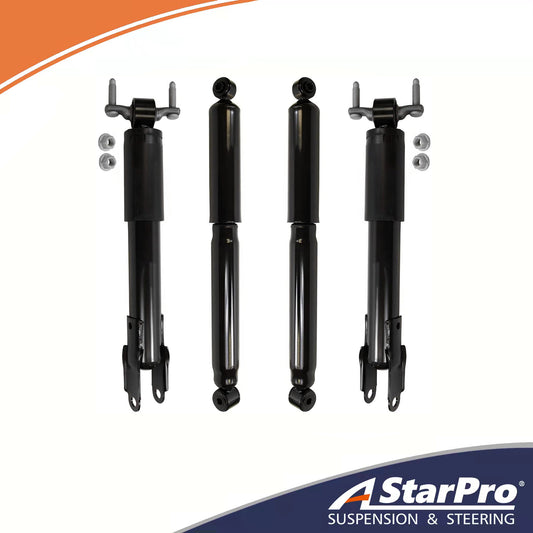 ASTARPRO 4pc Shocks Absorbers for 2011-2022 Chevy Silverado GMC Sierra 2500 3500 HD, 4 Front and Rear Shock Absorbers Assembly 2012 2013 2014 2015 2016 2017 2018 2019 2020 2021 Replacement