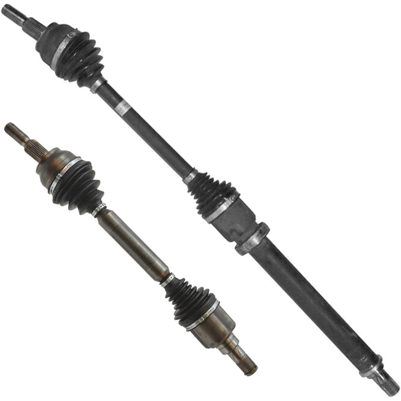 ASTARPRO 2.0L Pair Front CV Axle Shafts for 2012-2018 Ford Focus [Automatic Dual Clutch Transmission] 2013 2014 2015 2016 2017 CV Axle Drive Shafts Assembly Replacement