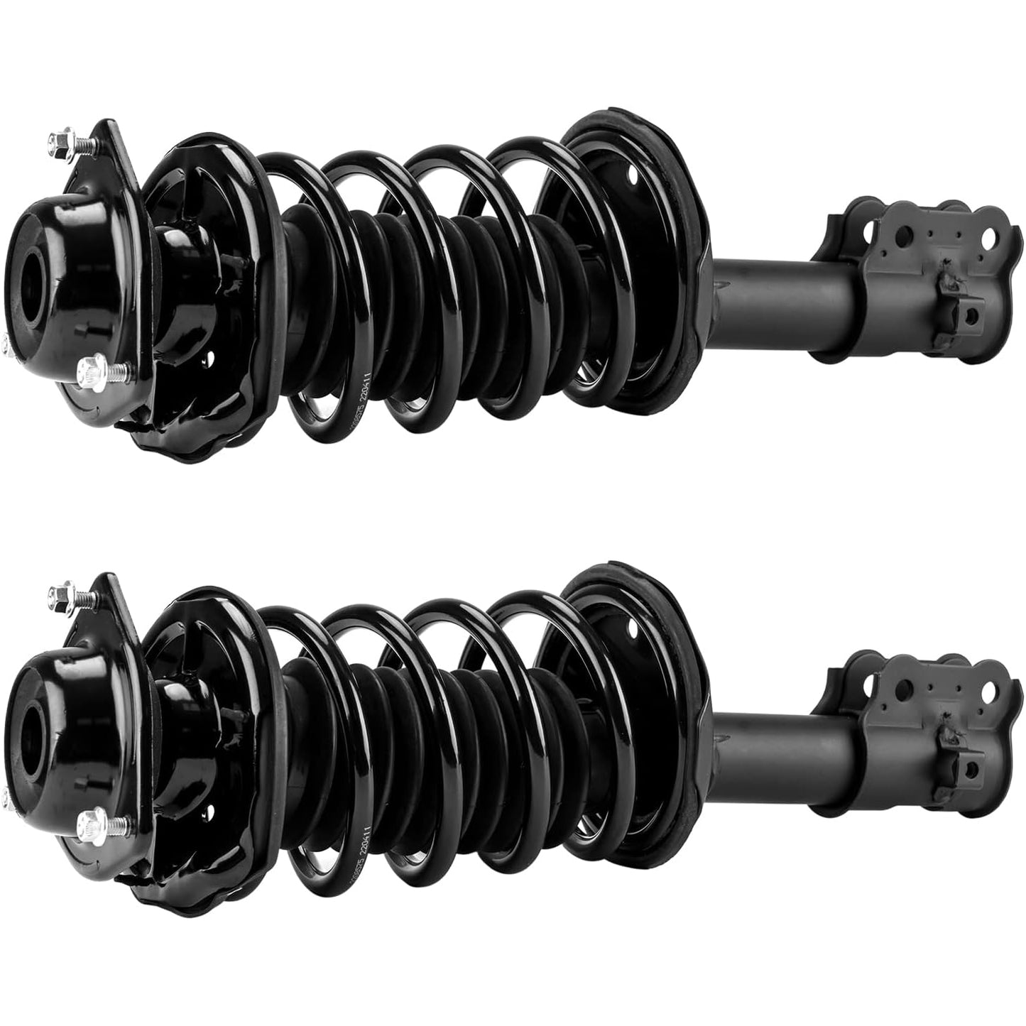 ASTARPRO 2pc Front Struts Shock Absorbers for 2000-2005 Accent 171400, 171401, Struts Shocks Suspension Assembly, 2Pcs