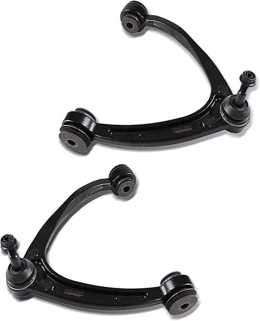 ASTARPRO Front Upper Control Arms with Ball Joints Replacement for Chevy GMC Silverado Sierra Suburban 1500 Avalanche Yukon Tahoe Cadillac Escalade ESV - 2pc Set