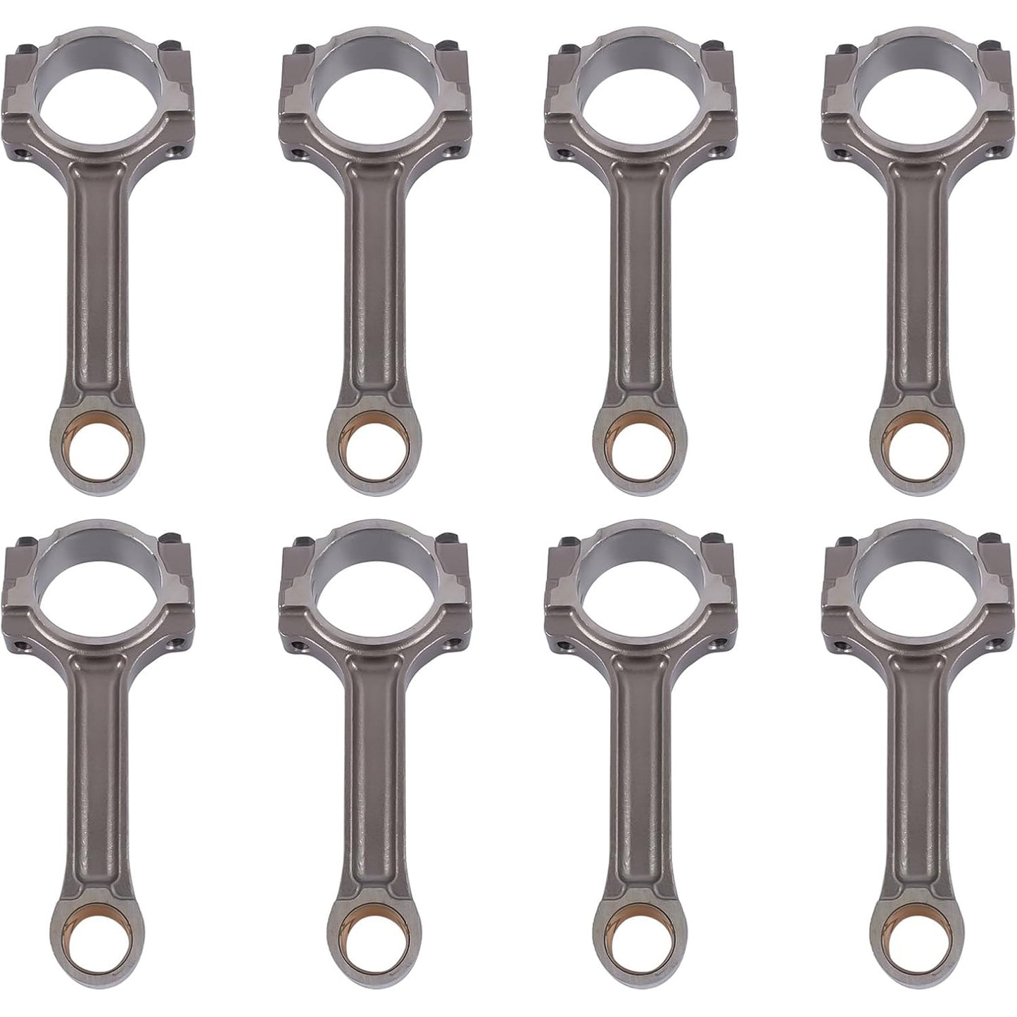 ASTARPRO Set of 8 Connecting Rod Replacement for Buick LaCrosse Chevy Avalanche Silverado 1500 GMC Sierra 1500 Yukon 5.3/6.0/6.2 LS Series Floating Pin Rods 12649190