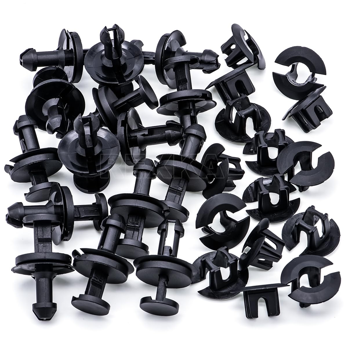 ASTARPRO 15 Sets Silverado Bumper Clips Front Air Dam Deflector Retainer Clips Nut Grommet 15733971 15733970 Fits Chevy Trucks Suburban Tahoe Trailblazer GMC Canyon Savana Sierra Yukon Avalanche